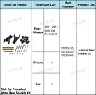 Precedent golf cart rear spring bushings